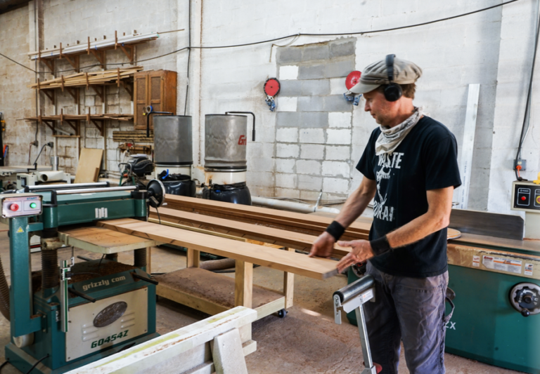 Carving Artist: Chris Capdeville of Atelier Woodworks - LCI Worker's Comp